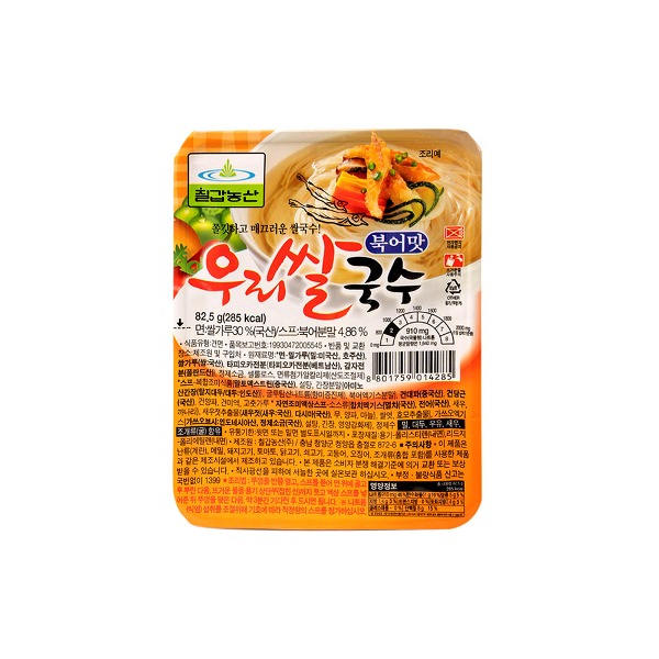 우리쌀국수 북어맛 82.5g (18개입 1박스)