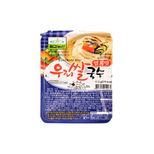[온라인전용상품]우리쌀국수(멸치맛)  6개